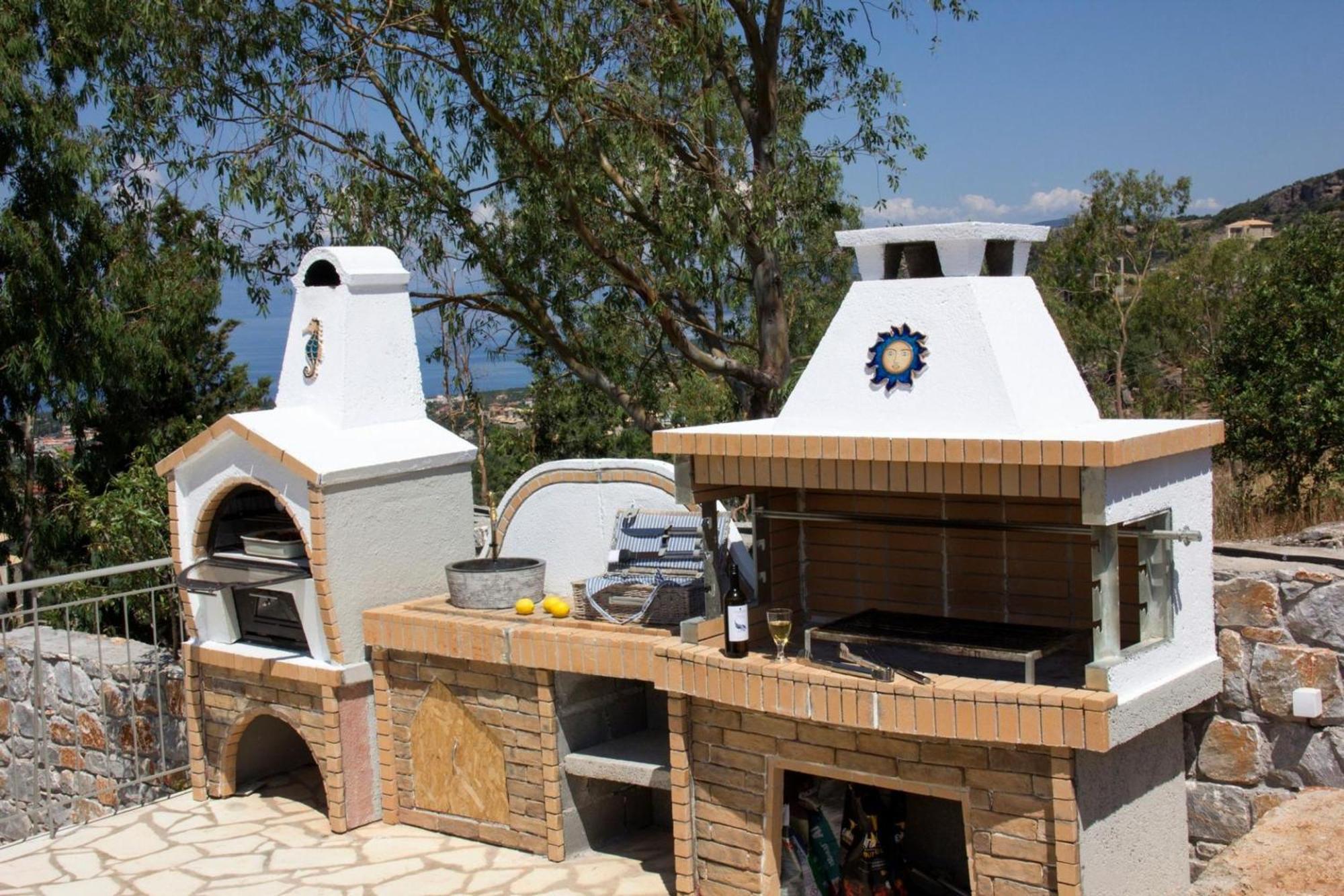 Neokhorion  Elsa Villa By Elrin Villas Mani מראה חיצוני תמונה