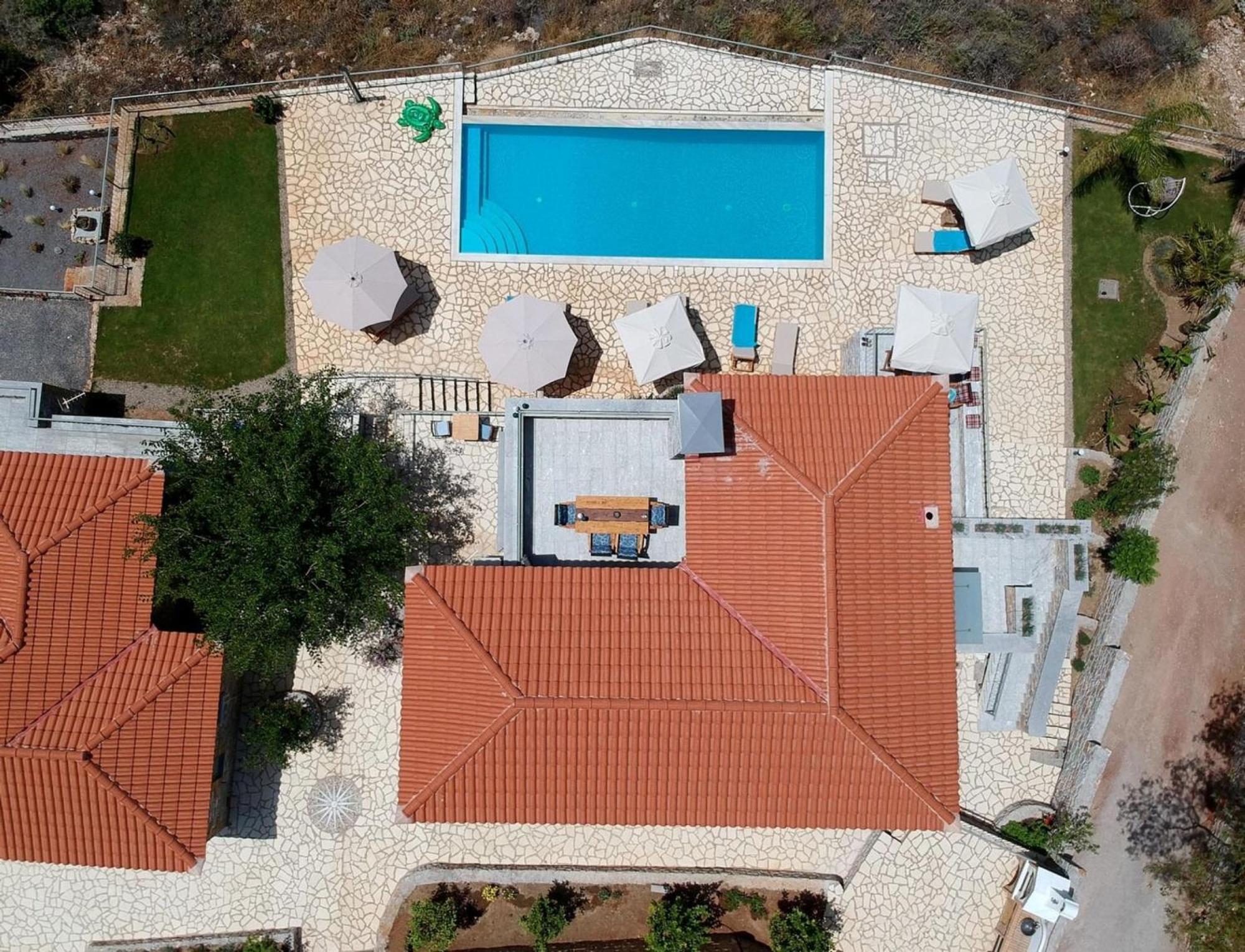 Neokhorion  Elsa Villa By Elrin Villas Mani מראה חיצוני תמונה